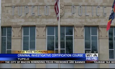 Criminal investigative certification course offered in Tupelo