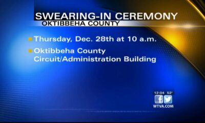 Oktibbeha County to hold swearing-in ceremony on Thursday