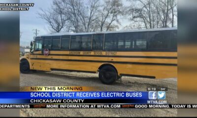 Chickasaw County School District receives new fleet of electric school buses