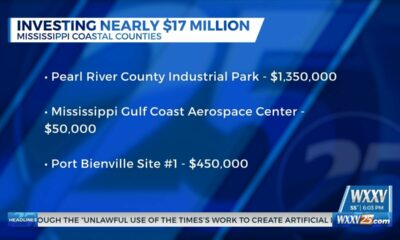 Mississippi investing nearly $17 million in the Gulf Coast