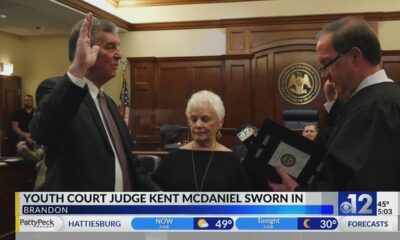 Kent McDaniel takes oath as Rankin County Youth Court Judge