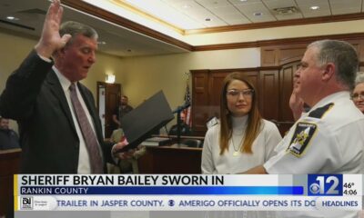 Rankin County Sheriff Bryan Bailey sworn in for another term