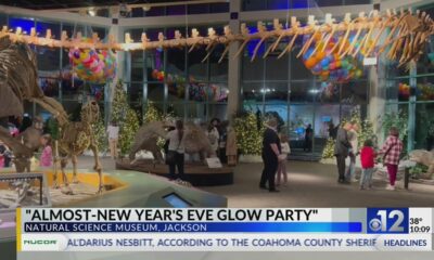 Almost New Year's Eve Glow Party held at MS Museum of Natural Science