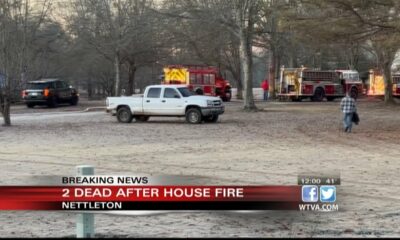 Two dead in house fire near Nettleton