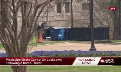 State Capitol on lockdown after bomb threat