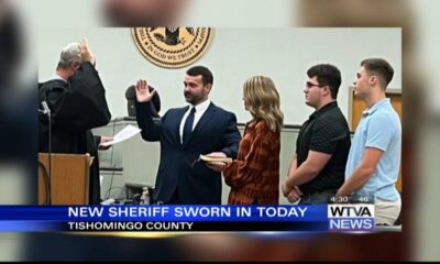 New Tishomingo County sheriff takes office