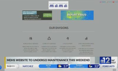 MDHS website to undergo maintenance this weekend