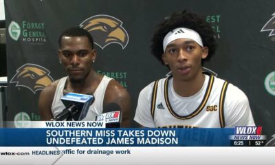 Southern Miss upsets #19 James Madison, 81-71, in first ranked win since 2011