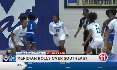 Girls-only shootaround hosted by Meridian High, Lady Wildcats get massive win over Southeast Laud…