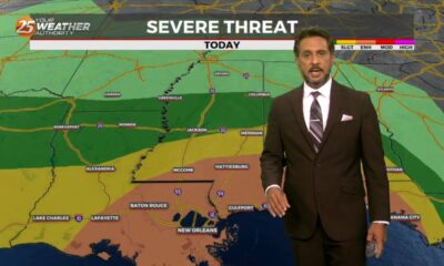 1/8 – The Chief's “SEVERE WX THREAT Ahead” Monday Morning Forecast