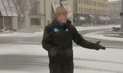 Winter Storm Passes Through Nebraska