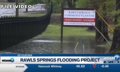 Rawls Springs flooding project