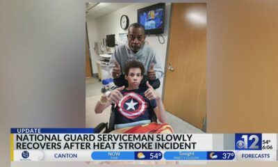 Mississippi guardsman still recovering from heat stroke