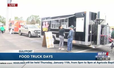 LIVE: Food Trucks roll in for the first Mama Ain't Cooking - Food Truck Days event in Gulfport