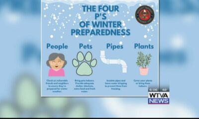 Observe the four P's when it comes to weather preparedness