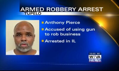 Armed robbery arrest made in Tupelo