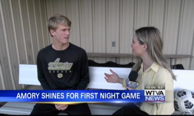 Amory High School hosted first nighttime game since devastating tornado