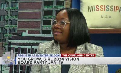 You GROW Girl! 2024 Vision Board Party Jan. 19 at 7 p.m. at The Copeland Center