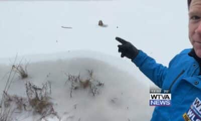 Matt Laubhan reports from icy lake in Lee County