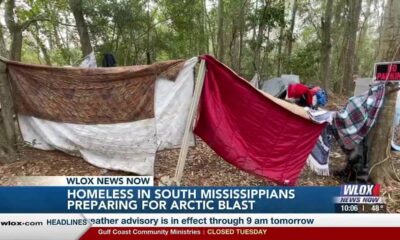 Homeless in South Mississippi preparing for arctic blast