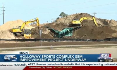 A.J. Holloway Sports Complex improvement project underway