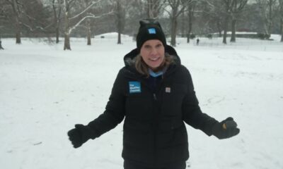 Central Park is finally enjoying snow after 701 days