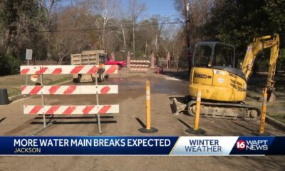 More Water Main Breaks Expected