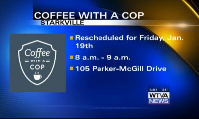 Starkville Coffee with a Cop event rescheduled