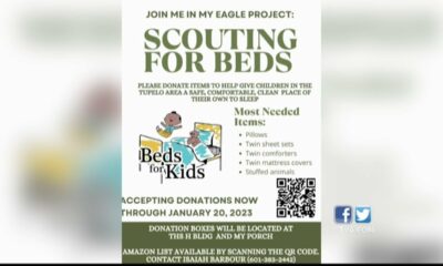 Interview: Scout accepting donations for Beds for Kids