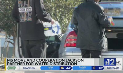 Groups hold water distribution event in Jackson