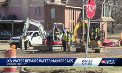 Jxn Water Repairs Being Made