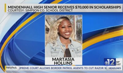 Mendenhall High senior receives ,000 in scholarships