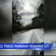 Natchez Trace: Roads remain slick near Tupelo