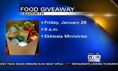 Church hosting food giveaway in Corinth Friday