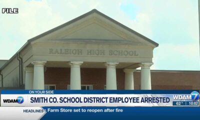 Smith Co. School District employee arrested