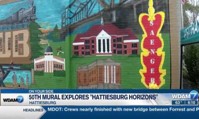 50th mural explores "Hattiesburg Horizons"