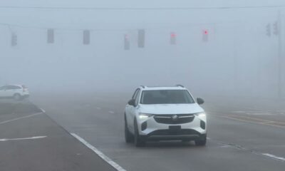 Dense Fog Causing Low Visibility in Greenville