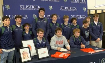 Thomas Seglio becomes first St. Patrick wrestler headed to next level