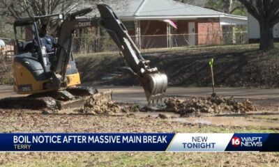 Terry Water Main Break