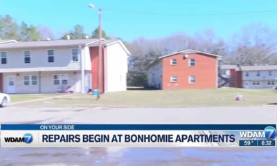 Repairs begin at Bonhomie Apartments