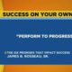 James Rosseau provides tips for success on your own terms