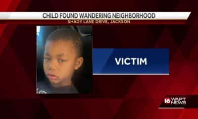 Grandmother questioned after child found wandering