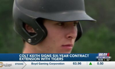 Biloxi alum, Detroit Tigers’ second-ranked prospect Colt Keith signed to long-term contract