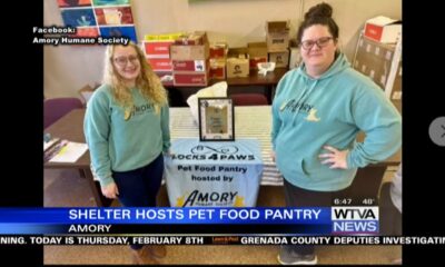 Amory Humane Society hosts pet food pantry