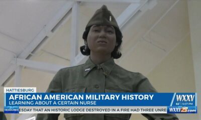 Learning about WWII Nurse at the African American Military History Museum