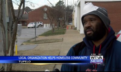 Homeless community helps clean up litter around Tupelo