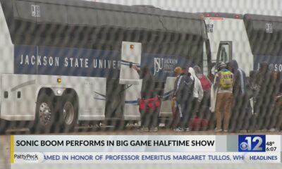 ‘It’s bigger than us’: Sonic Boom members return home after performing with Usher during Super Bowl