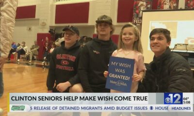 Clinton seniors help Make-a-Wish girl’s dream come true