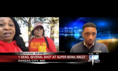 WTVA reporter Chris Nalls' family witnessed the chaos after the shooting at the Kansas City Chiefs'