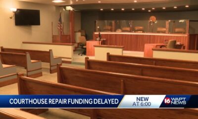 Courthouse repair funding delayed